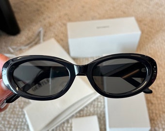 BLANC / koreanische Sonnenbrille / sanfte Monster Sonnenbrille / Y2K Sonnenbrille für Sie / Geburtstagsgeschenk / modischer Luxus unisex