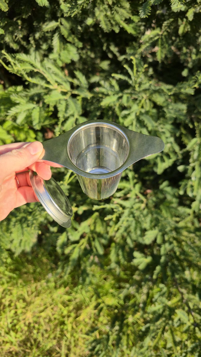 Stainless Steel High Capacity Tea Infuser & Strainer