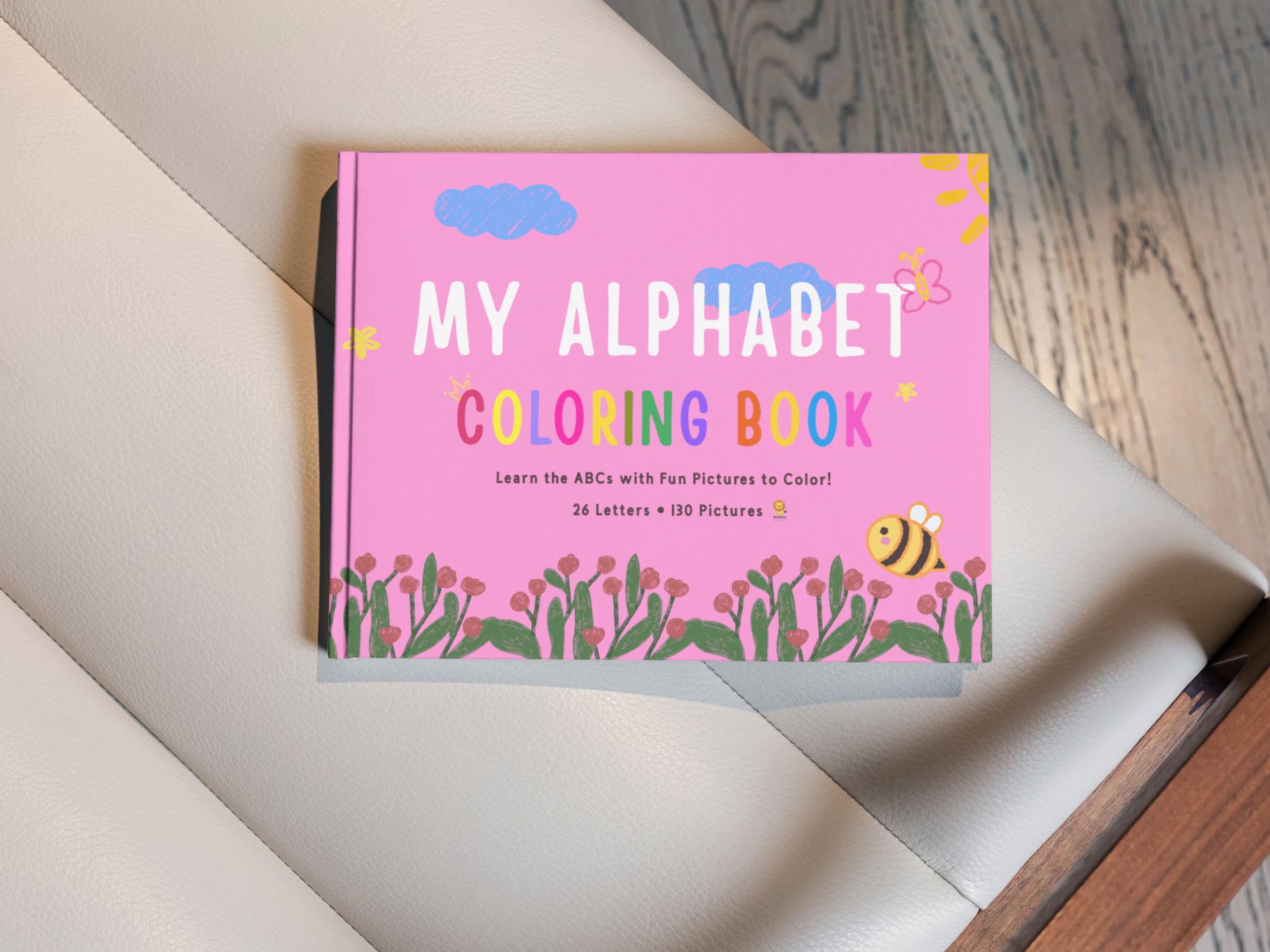 Alphabet Coloring Pages, Preschool Printable (digital Download) - Etsy