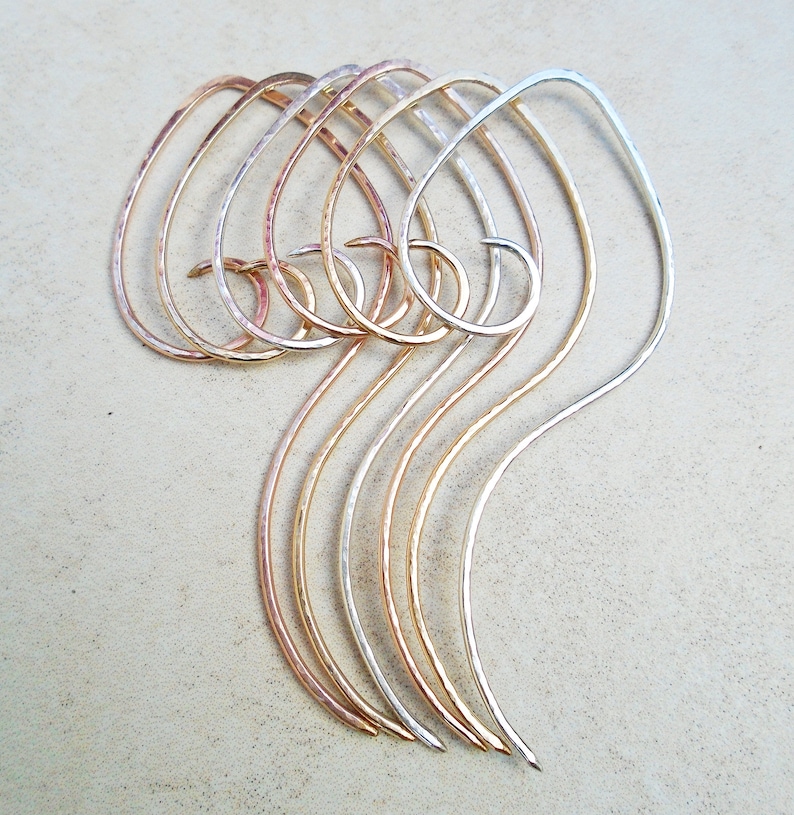 Gold Spiral Earrings Gold Threader Earrings Minimalist Etsy