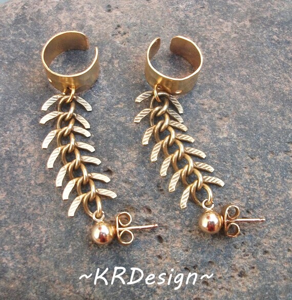 アクセサリー GARNI Vine Pattern Ear Cuff - L - GOLD アクセサリー GARNI Vine Pattern Ear Cuff - L - GOLD Vine