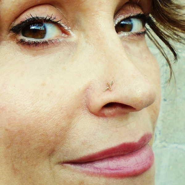 Star Nose Ring Etsy