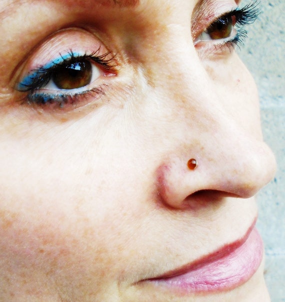 Buy Tigers Eye Stone Nose Stud Nose Ring Tragus Stud Jewelry