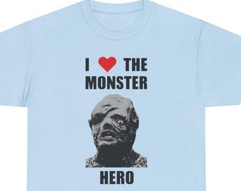 Toxic Avenger T-shirt, I Love the Monster Hero T-shirt, Troma - Etsy