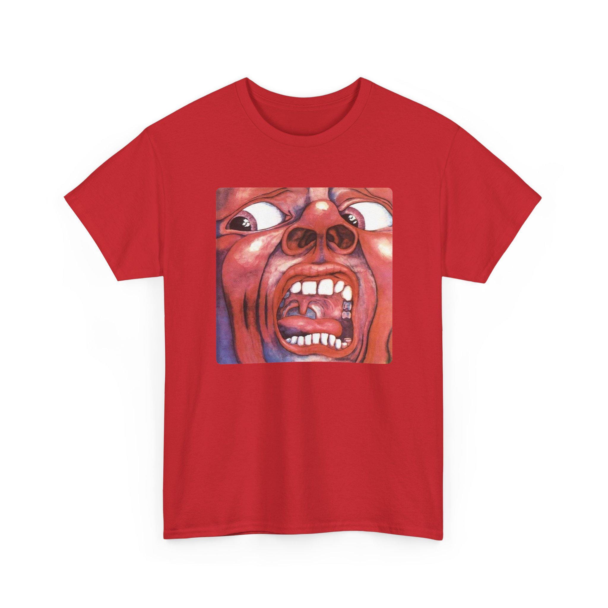 KING CRIMSON Tシャツ King Crimson in the Court of the Crimson King T-shirt, 60s