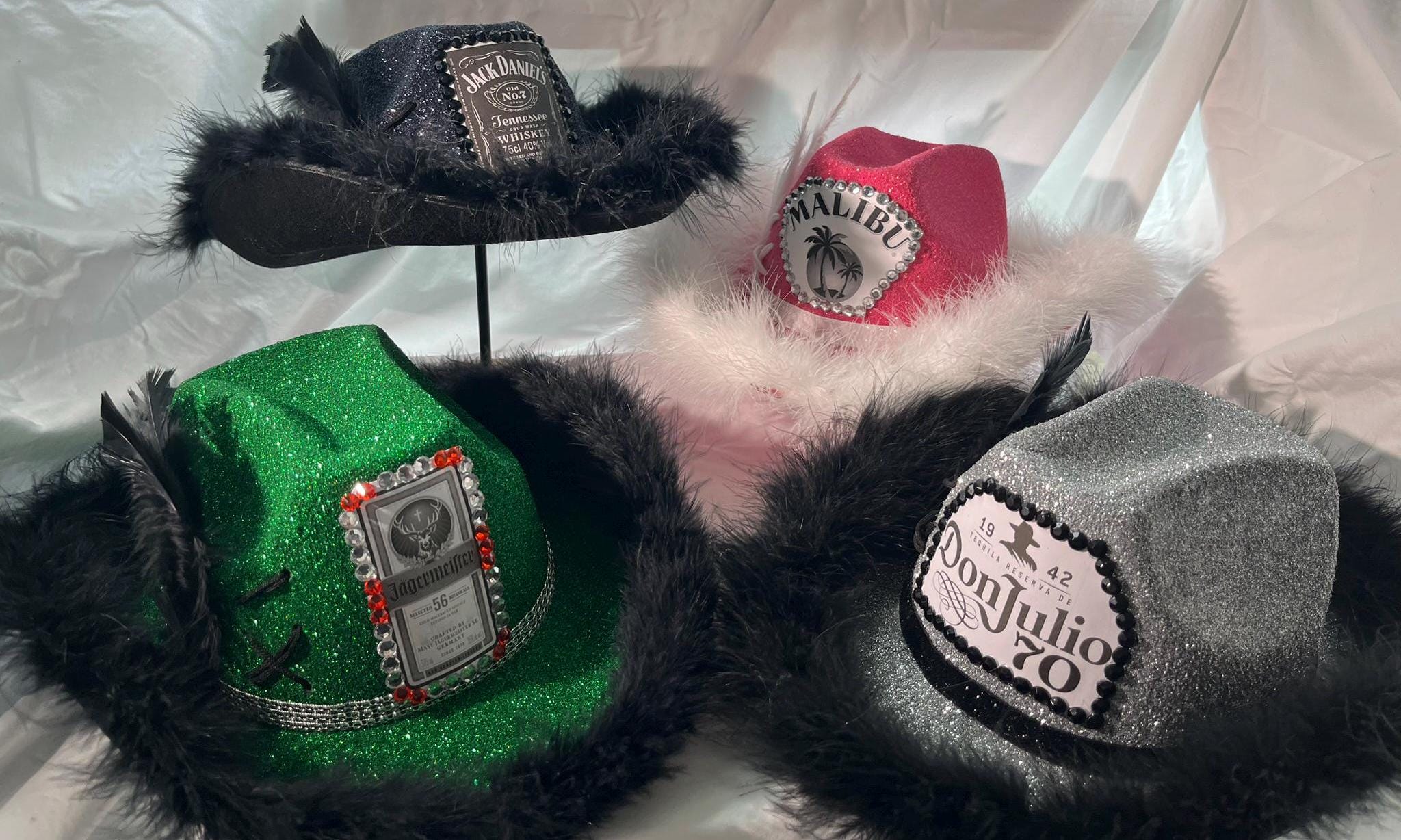 HOT Hat Costume Malibu Cowgirl Hat Malibu Cowgirl Hat Malibu