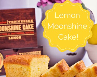 Lemon Moonshine Pound Cake Lemon Pound Cake Rum Cake Alcohol Infused Cake Housewarming Gift for Dad Gift All Natural Cake Novelty Gift Food