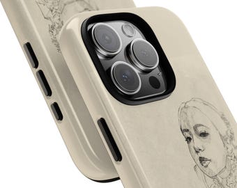 Artistic Phone Cases - Stylish, Unique, Phone Cover, Gift for Art Lovers, Mobile Accessories, Trendy Design