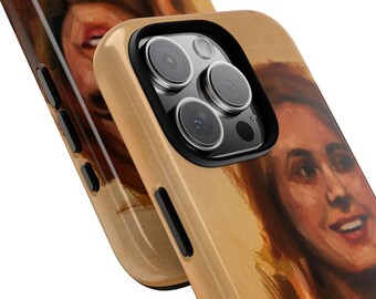 Artistic Portrait TPU Phone Case - Stylish Mobile Cover