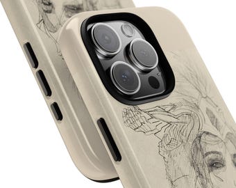 Artistic Phone Cases - Stylish, Unique, Phone Cover, Gift for Art Lovers, Mobile Accessories, Trendy Design