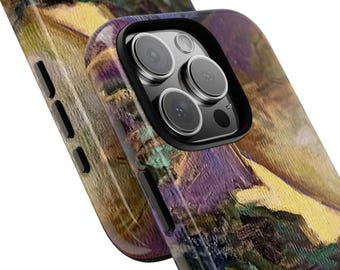 Artistic Floral TPU Phone Case – UV-Printed Trendy Design