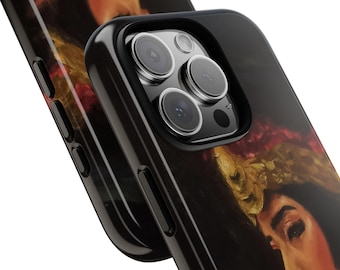 Artistic Portrait TPU Phone Case – Stylish, Unique Design