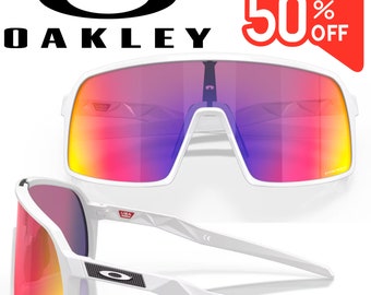 OAKLEY Sutro S Sonnenbrille Prizm Road-Gläser Mattweißer Rahmen