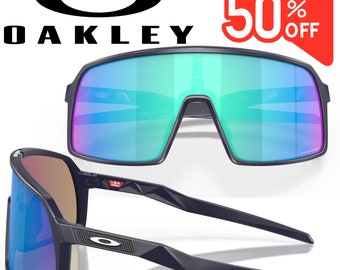 Occhiali da sole OAKLEY Sutro S Lente Prizm sapphire montatura matte navy nero