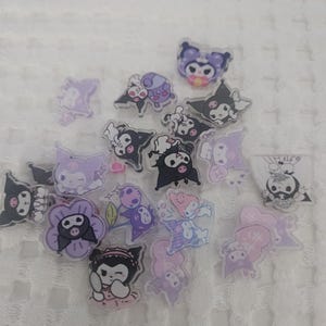 Acrylic Charms 20 Random Pcs. 2CM