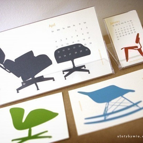 2012 Modern Chair Calendar