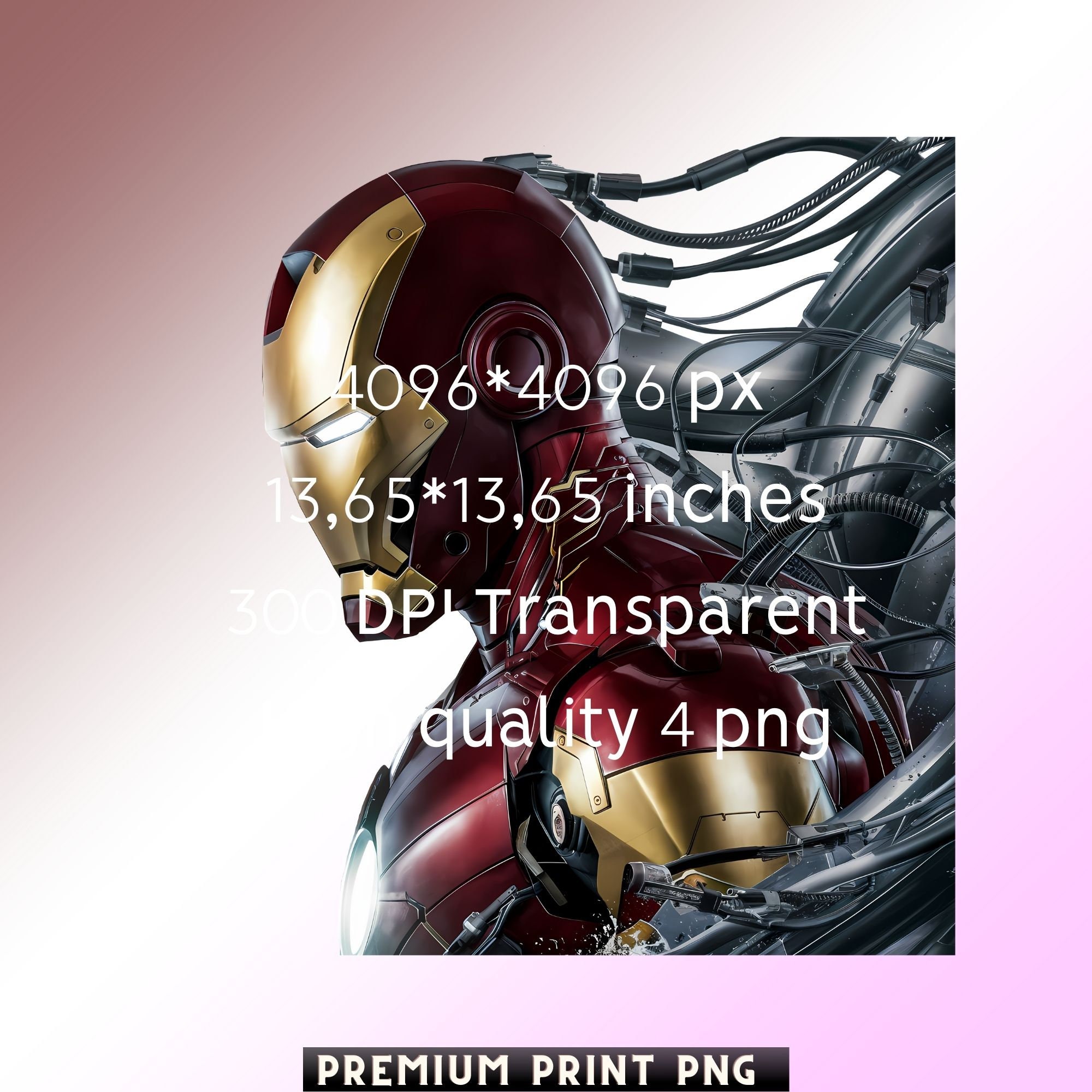 Iron Man Png, Transparent Background, Iron Man Party Supplies