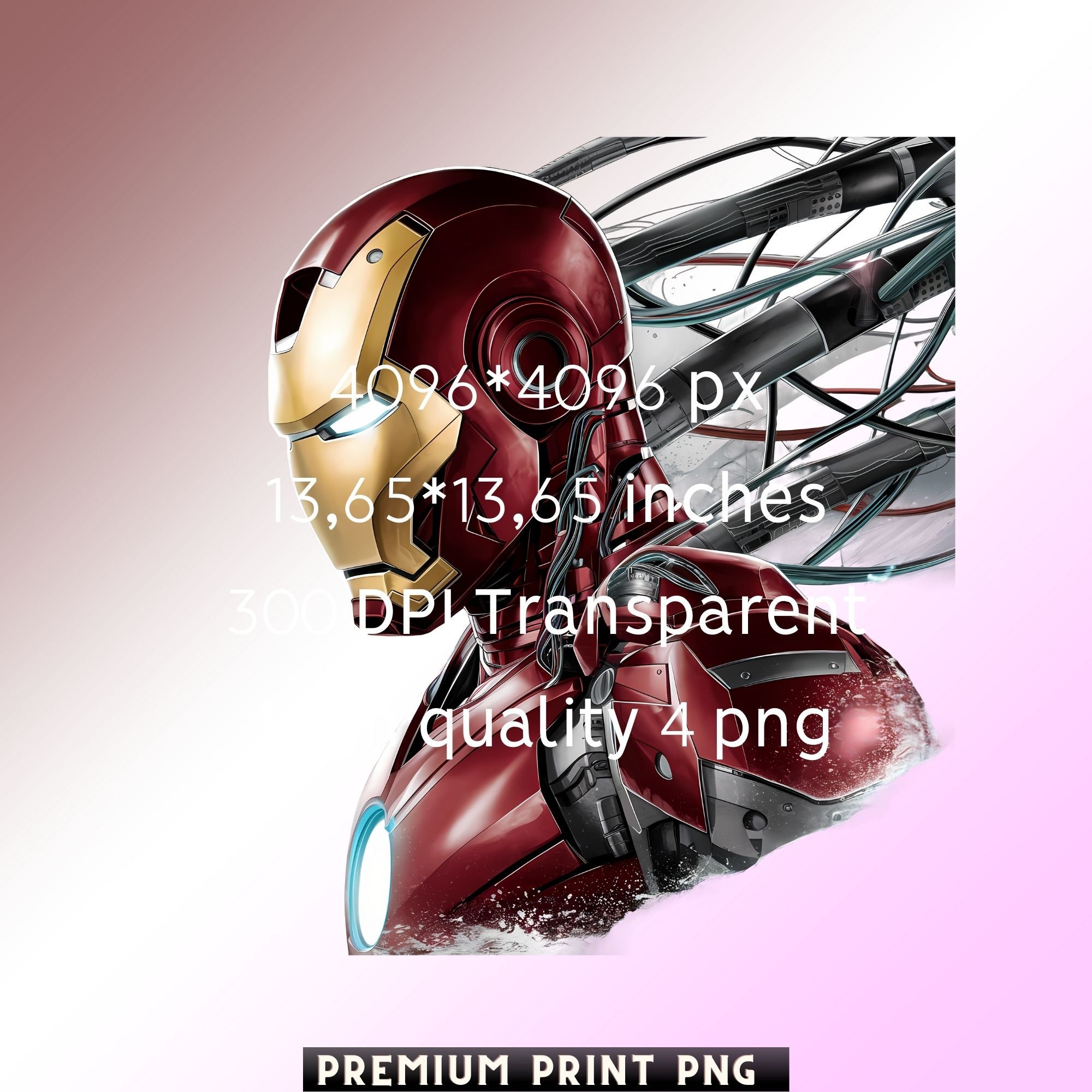 Iron Man Png, Transparent Background, Iron Man Party Supplies