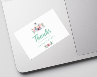 Personalised Thank you card