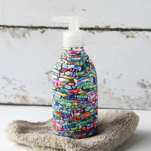 Dispensador de jabón líquido para manos de colores