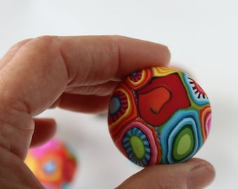 Colorful and Iridescent Cabinet Knob