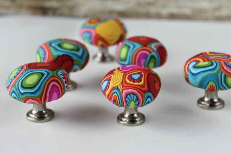 Colorful knob Etsy