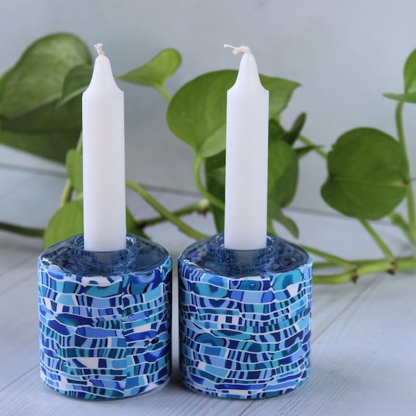 Shabbat Candle Holder Etsy