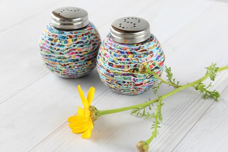 Unique and Elegant Salt and Pepper Shakers Set Etsy