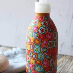 Dispensador de jabón líquido para manos de colores