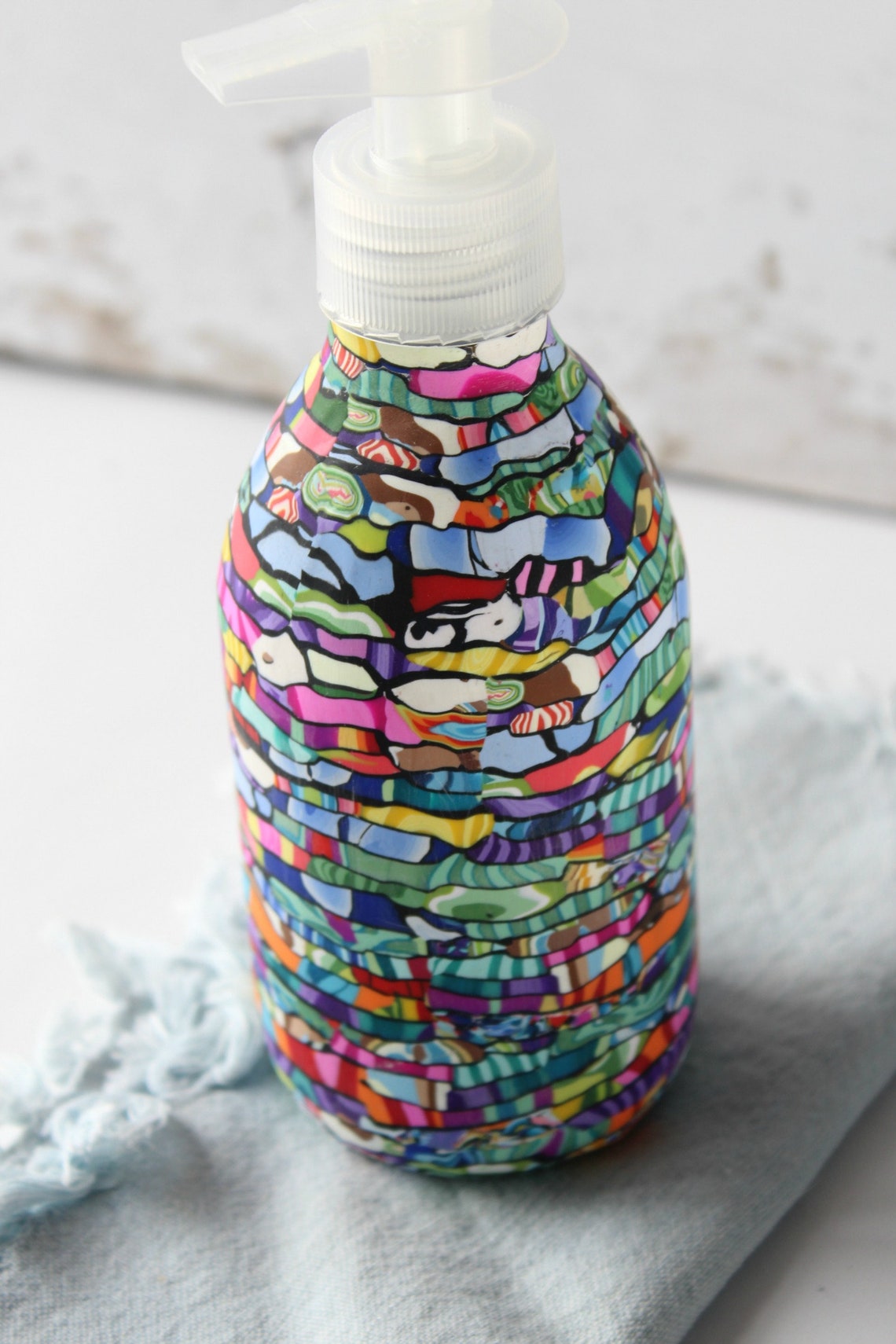 Colorful Liquid Hand Soap Dispenser Etsy