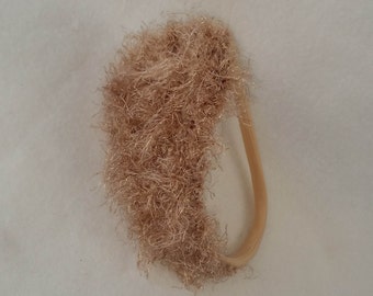 Silky Tan Merkin  c-string womens underwear g-string