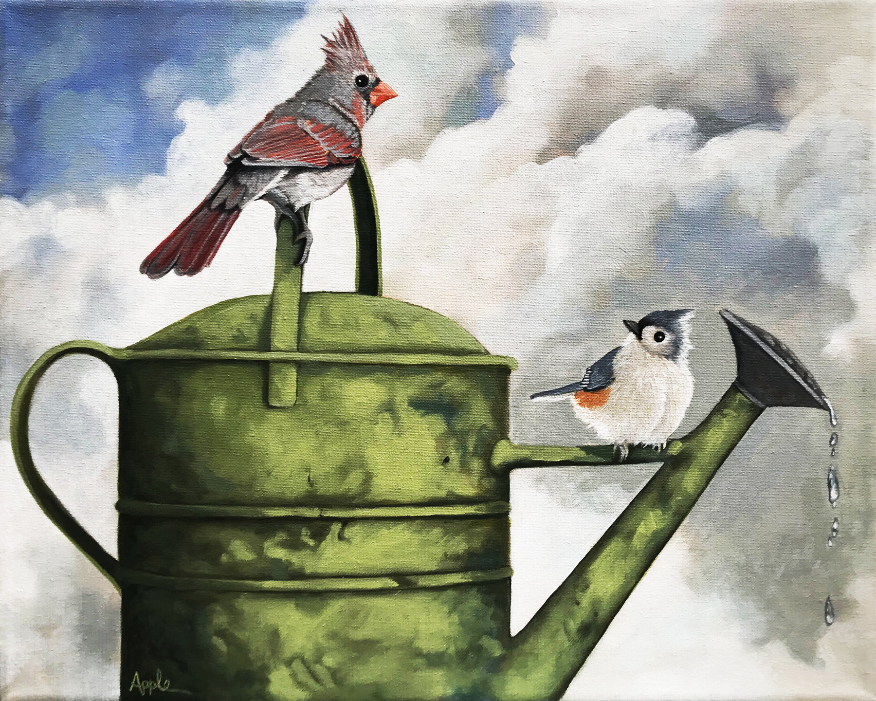 Sharing Vintage Watering Can With Birds Nature Animal Print - Etsy Canada Sharing Vintage Watering Can With Birds Nature Animal Print - Etsy Canada
