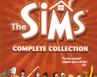 The Sims Complete Collection-PC game-Digital Download-Win10 and 11 compatible