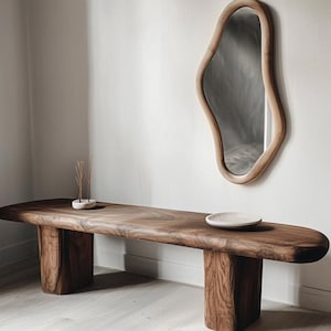 Modern Bench, Bench, Wood Bench