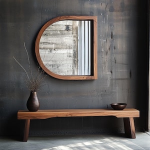 Modern Bench, Bench, Wood Bench