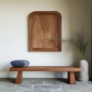 Modern Bench, Bench, Wood Bench