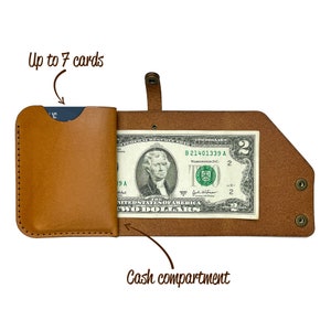 Leather DIY Wallet Template, Digital PDF Card Holder Pattern A4, Instant Download SVG File