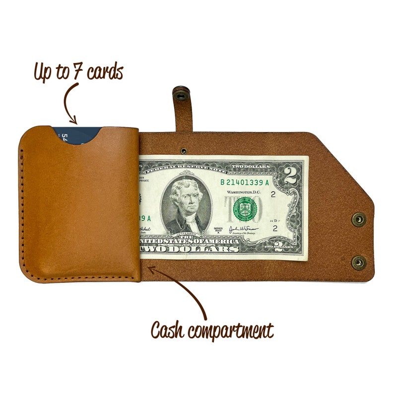 Leather DIY Wallet Template, Digital PDF Card Holder Pattern A4, Instant Download SVG File