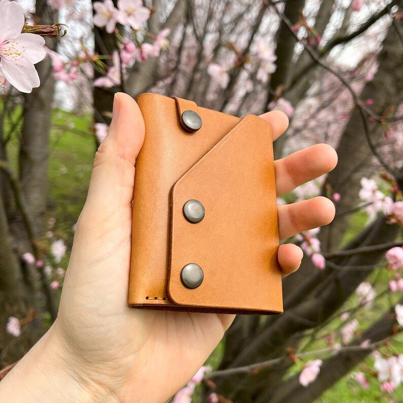Leather DIY Wallet Template, Digital PDF Card Holder Pattern A4, Instant Download SVG File