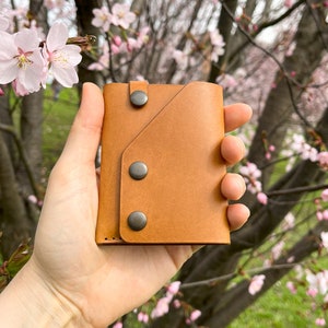 Leather DIY Wallet Template, Digital PDF Card Holder Pattern A4, Instant Download SVG File