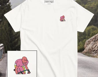 Marco Pantani Giro D'Italia T-shirt Design Cycling Uci Graphic tees Cotton Tshirt Free shipping Gifts for him Short sleeves Tour De France