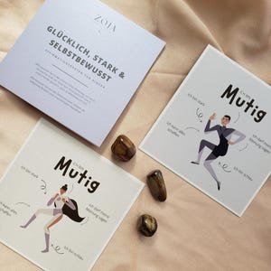 ZOJA I Kids Collection: Kinder Affirmationskarten-Set, Kinder Mutstein, Kinder Affirmationen, Einschulungsgeschenk, , Geschenk für Kinder