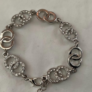 Women’s Silver CZ Cubic Zirconia Bracelet