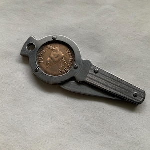 Old Vintage 1950’s Coin Penknife