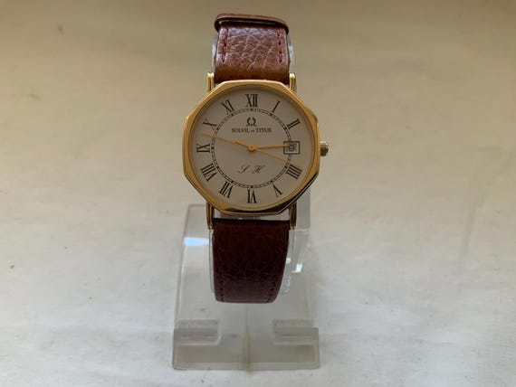 Vintage Solvil Et Titus Gents Quartz Watch - Etsy