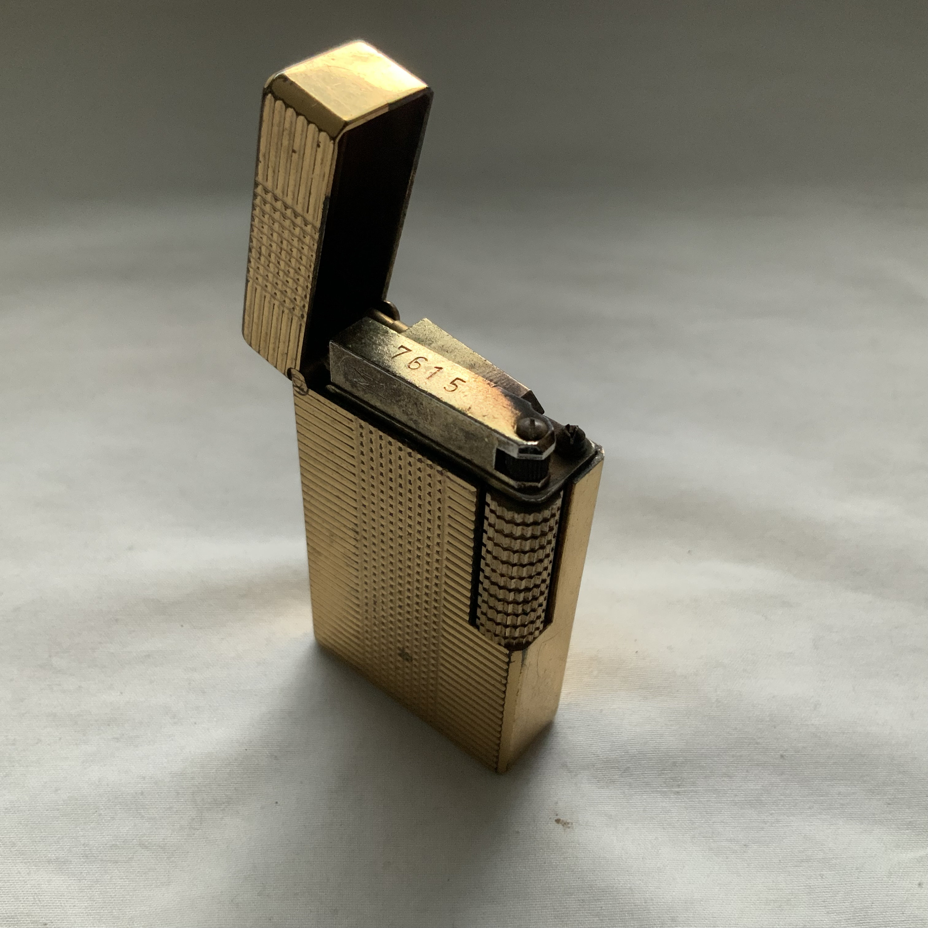 Old Vintage 1970's ZAIMA “chateau” Gold Plated Roller Gas