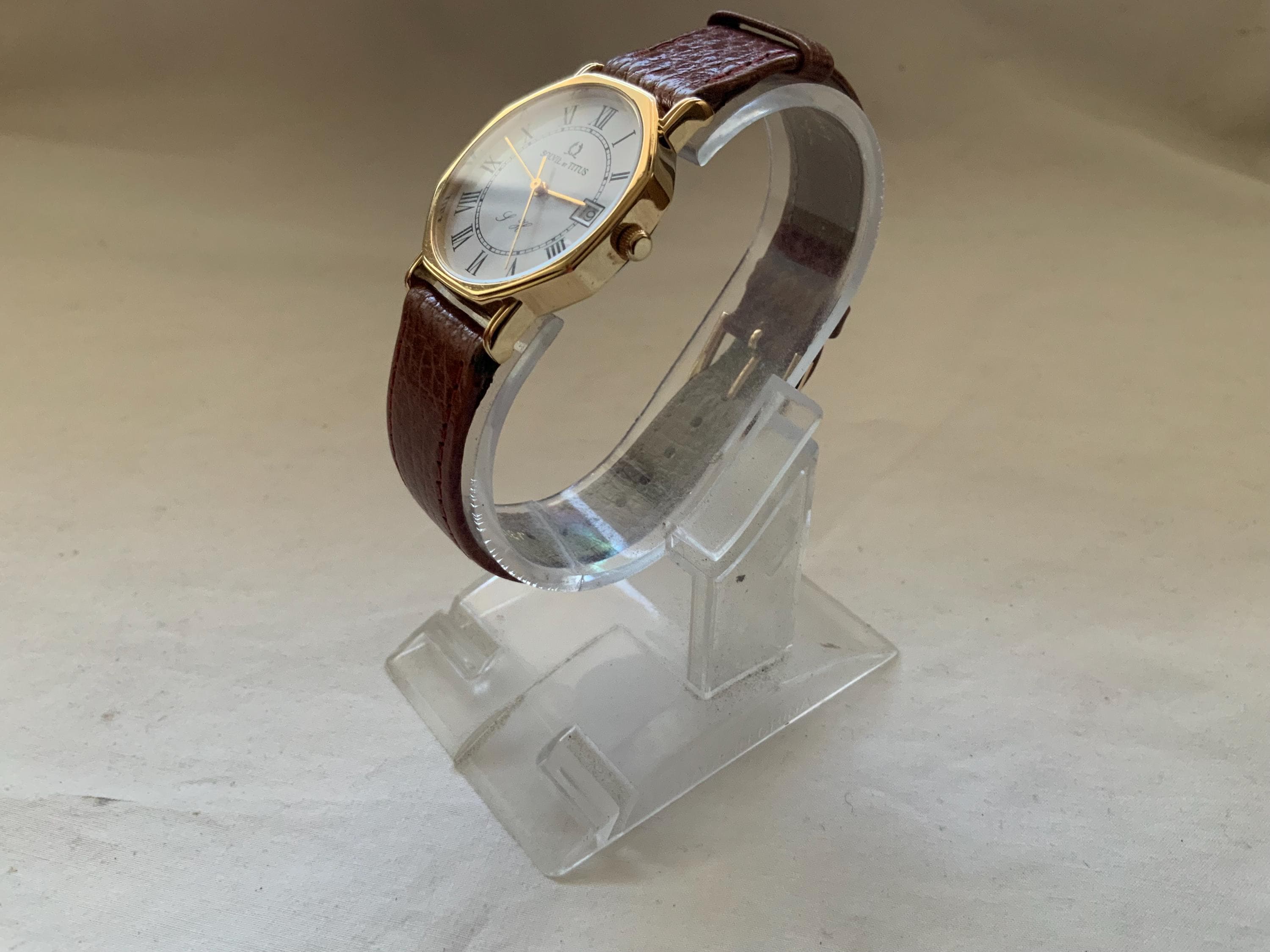 Vintage Solvil Et Titus Gents Quartz Watch - Etsy