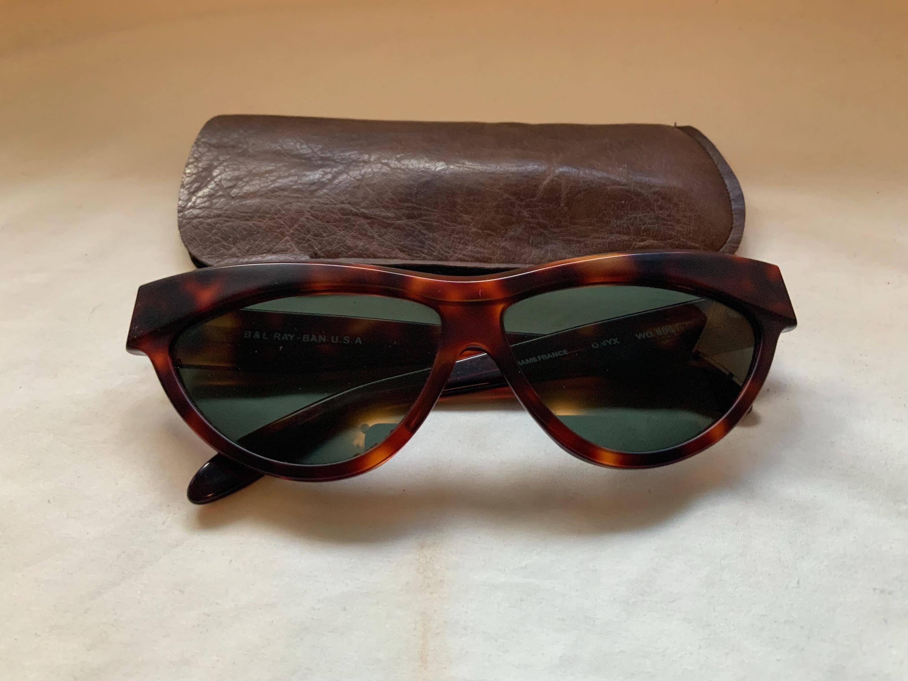 Vintage Ray-ban B&L Onyx WO 805 Cat Eye Tortoiseshell  display picture 2