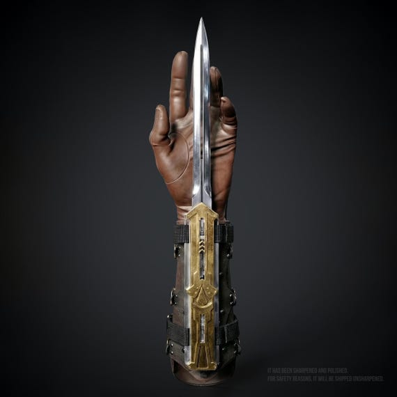 Assassin's Creed Metal Hidden Blade Cosplay Prop