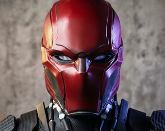 Arkham Knight Red Hood 1:1 Helm / Cosplay Maske
